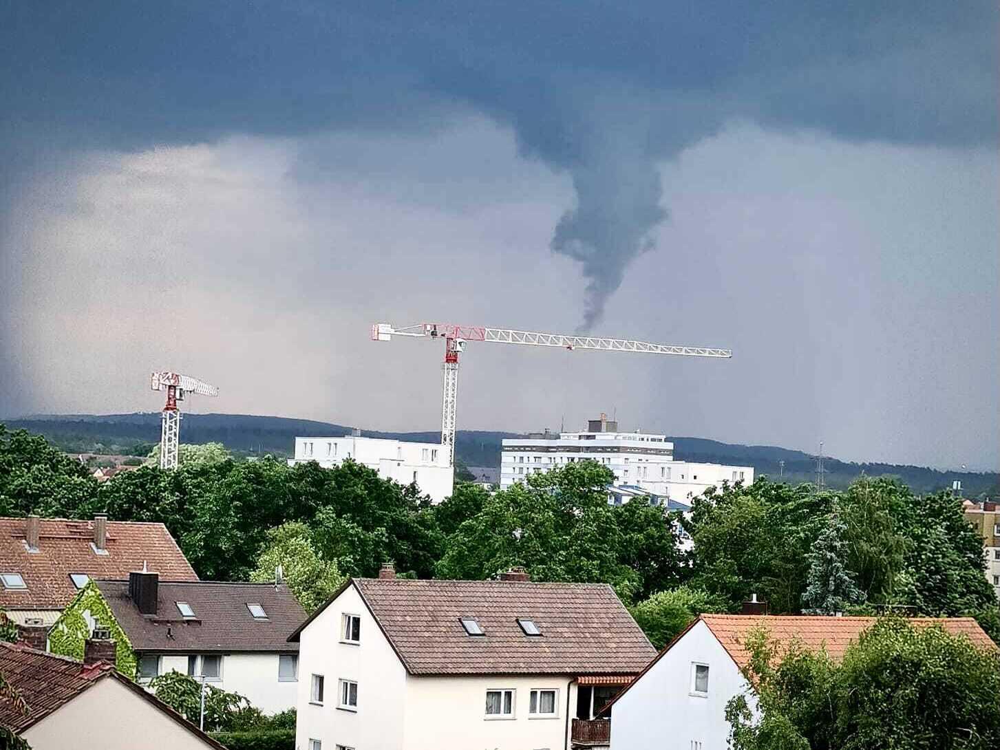 Heftiges Gewitter Wütete in Bamberg ein Tornado? Experte äußert sich